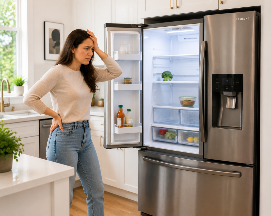 samsung fridge not cooling