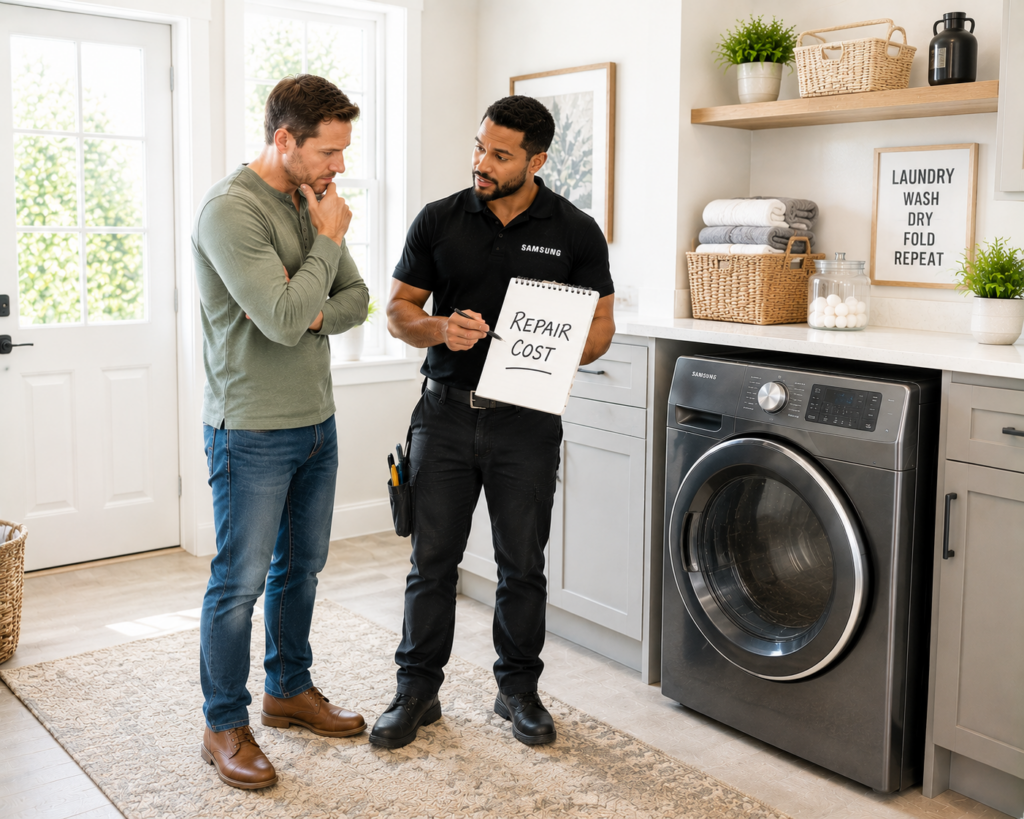 how much to repair samsung dryer