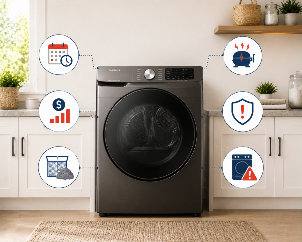 when not to repair samsung dryer