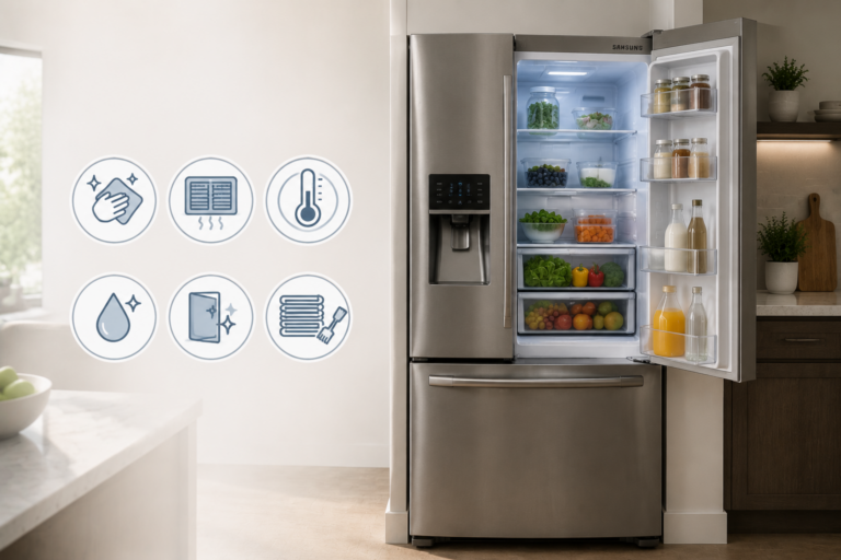 samsung fridge maintenance
